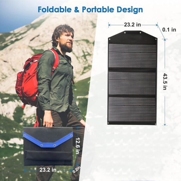 90w portable solar panel